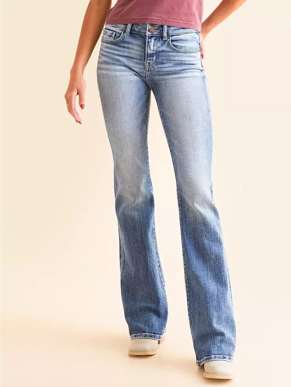 ❤️ BUCKLE BKE STELLA SLIM BOOTCUT JEANS, MID-RISE, 2 (26)